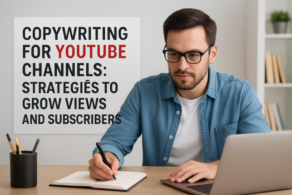 Copywriting for YouTube Channels: Strategies to Grow Views and Subscribers copywriting for YouTube channels