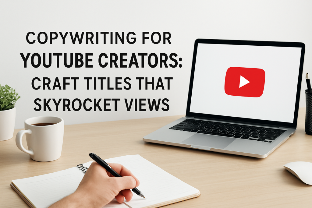 Copywriting for YouTube Creators: Craft Titles That Skyrocket Views copywriting for YouTube creators