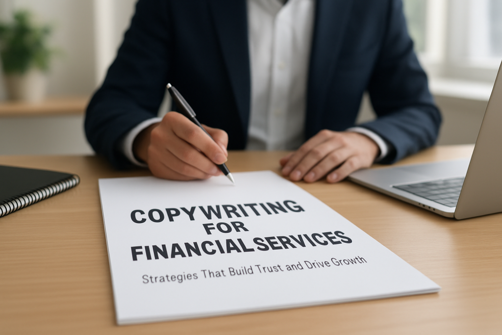 Copywriting for Financial Services: Strategies That Build Trust and Drive Growth copywriting for financial services