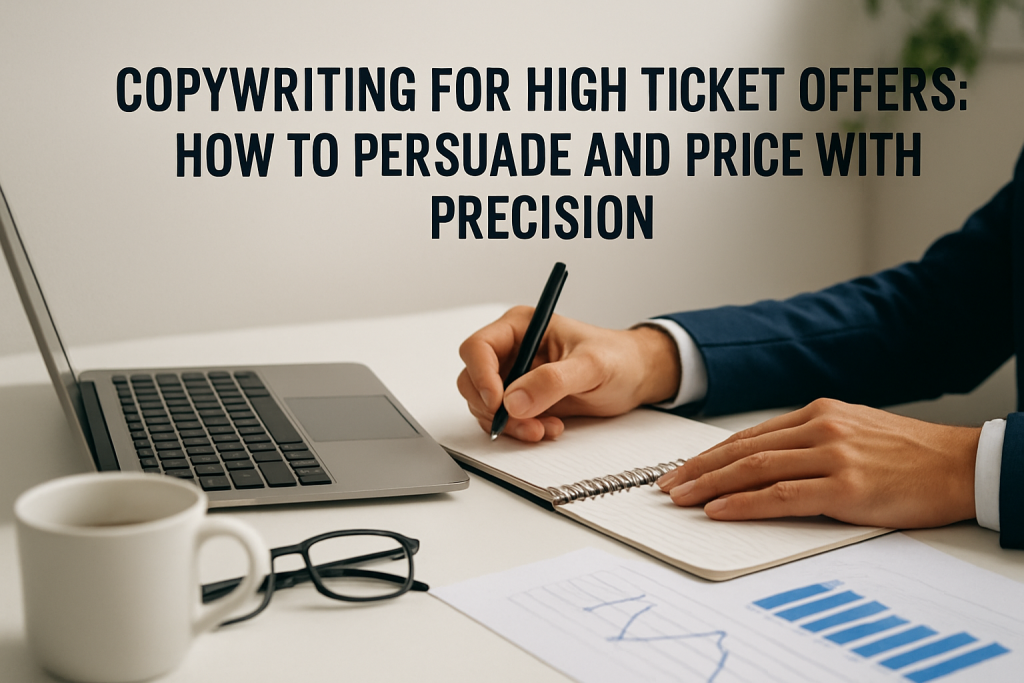 Copywriting for High Ticket Offers: How to Persuade and Price With Precision copywriting for high ticket offers