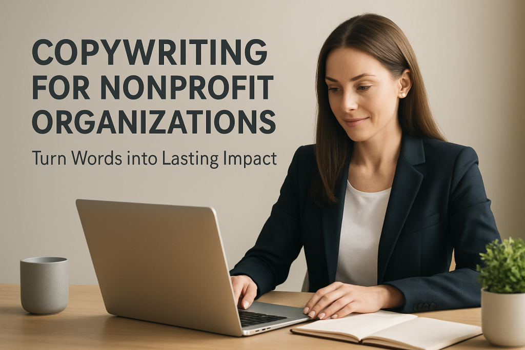 Copywriting for Nonprofit Organizations: Turn Words into Lasting Impact copywriting for nonprofit organizations