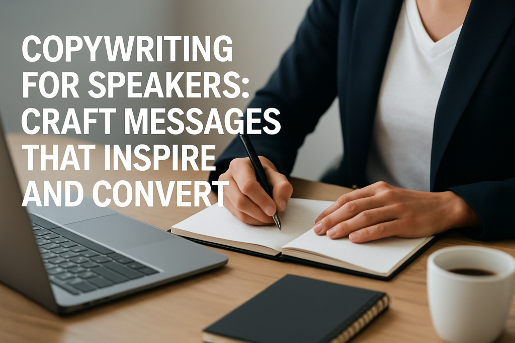 copywriting for speakers