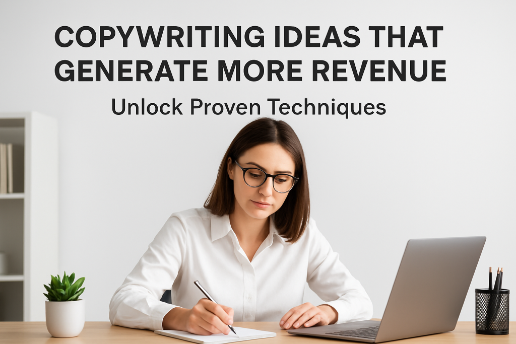 copywriting ideas that generate more revenue