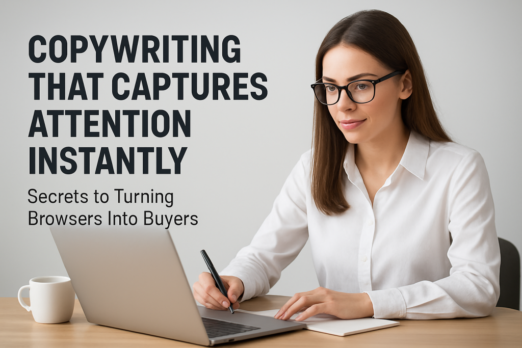 Copywriting That Captures Attention Instantly: Secrets to Turning Browsers Into Buyers copywriting that captures attention instantly