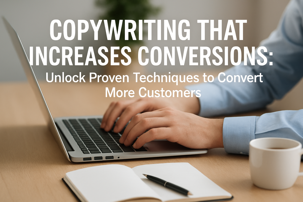 Copywriting That Increases Conversions: Unlock Proven Techniques to Convert More Customers copywriting that increases conversions
