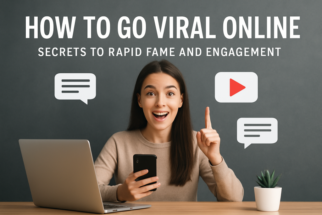 how to go viral online