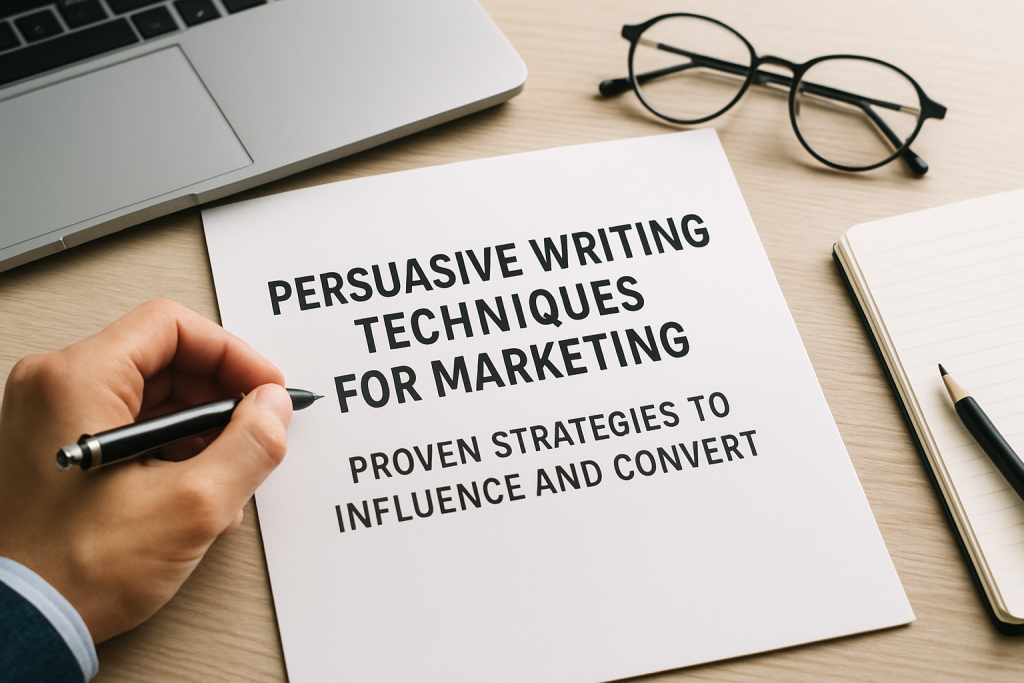 persuasive writing techniques for marketing