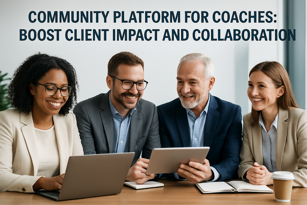 Community Platform for Coaches: Boost Client Impact and Collaboration community platform for coaches