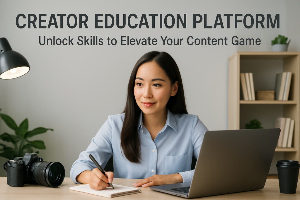 Creator Education Platform: Unlock Skills to Elevate Your Content Game creator education platform