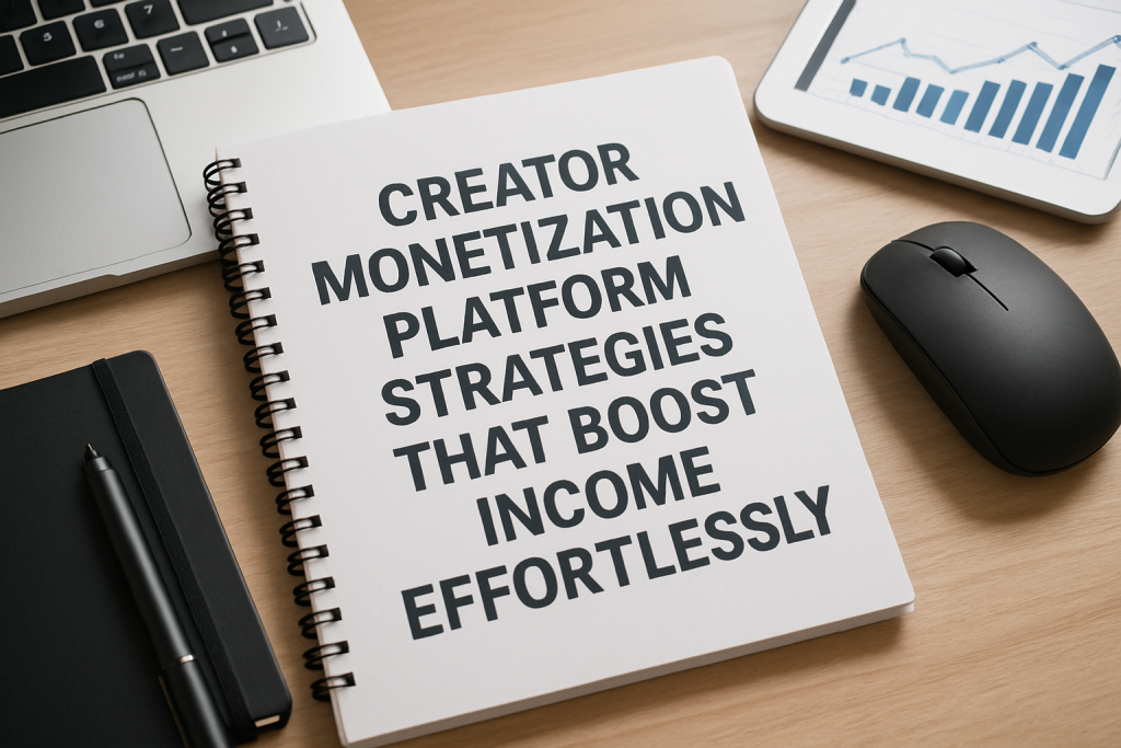 Creator Monetization Platform Strategies That Boost Income Effortlessly creator monetization platform