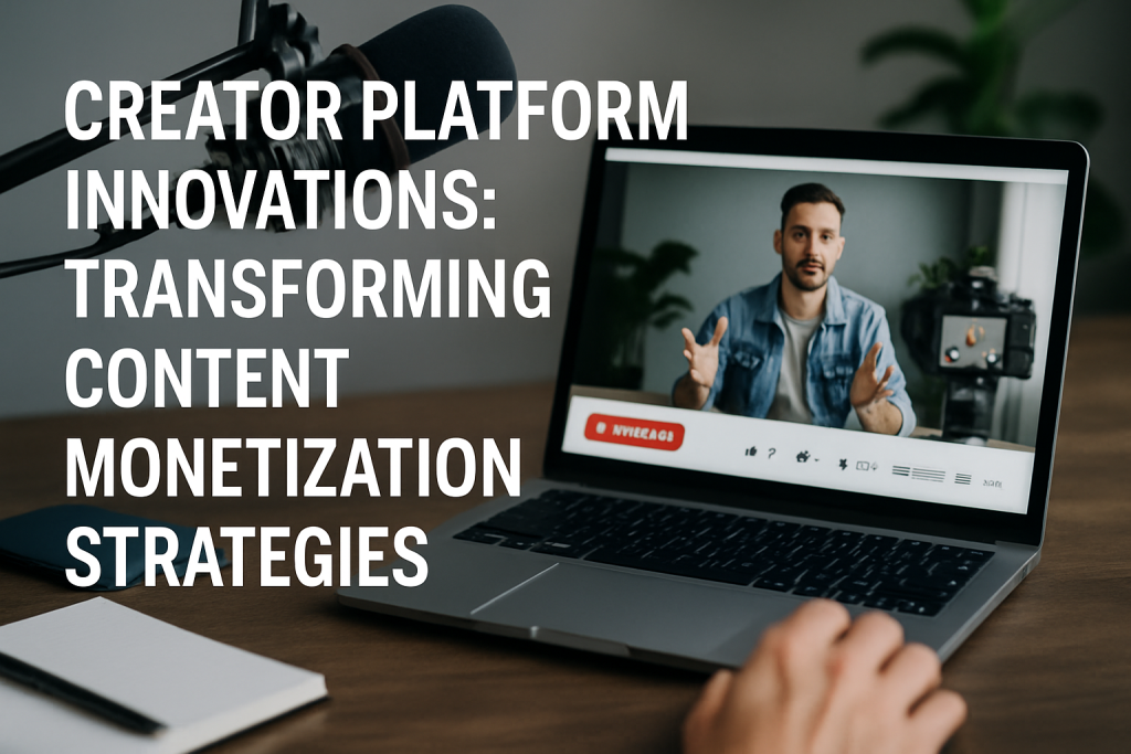 Creator Platform Innovations: Transforming Content Monetization Strategies creator platform