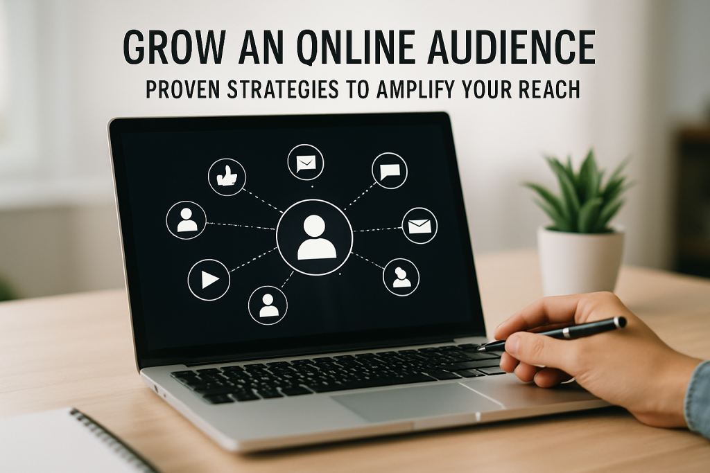 Grow An Online Audience: Proven Strategies To Amplify Your Reach grow an online audience