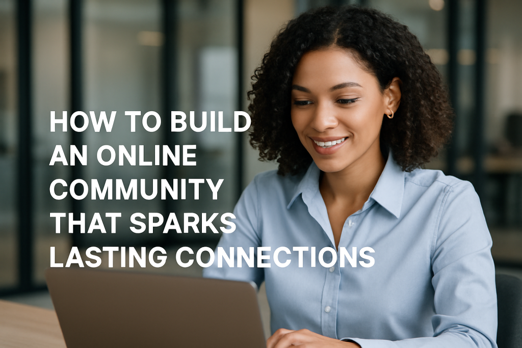 how to build an online community