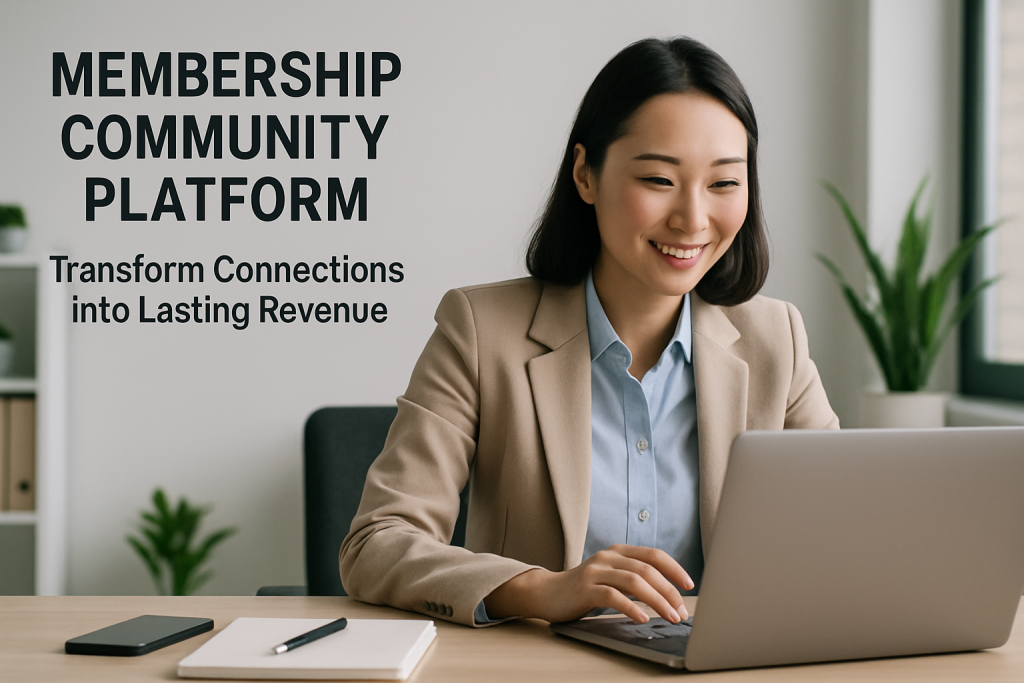 Membership Community Platform: Transform Connections into Lasting Revenue membership community platform