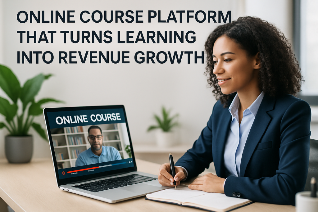 Online Course Platform That Turns Learning Into Revenue Growth online course platform