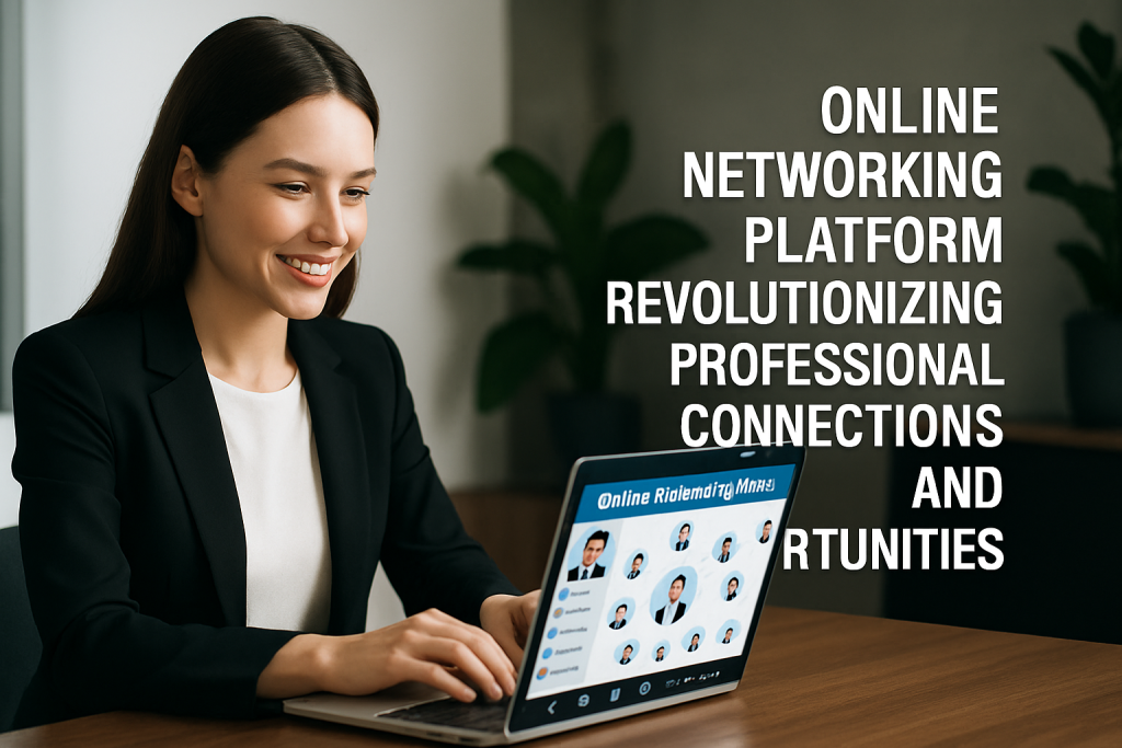 Online Networking Platform Revolutionizing Professional Connections and Opportunities online networking platform