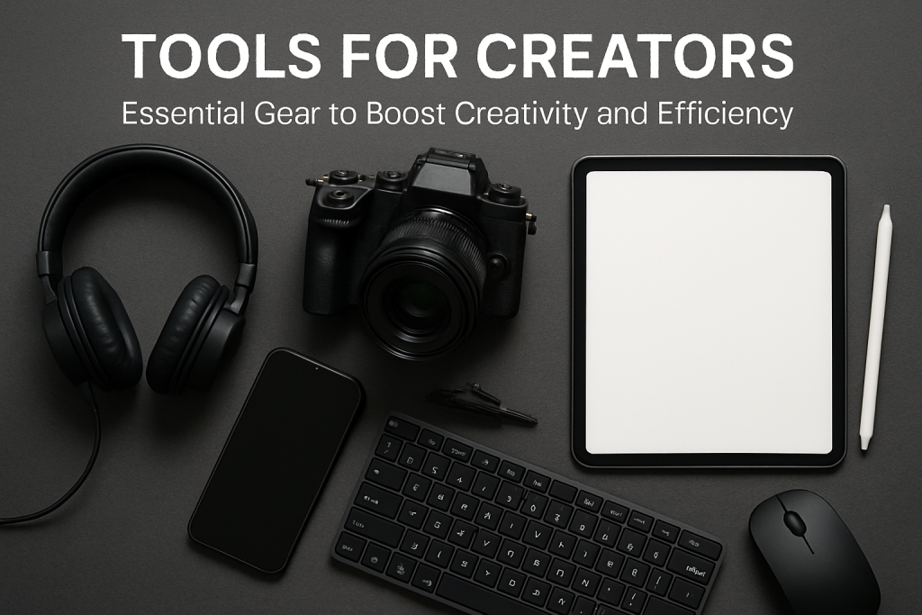 Tools for Creators: Essential Gear to Boost Creativity and Efficiency tools for creators