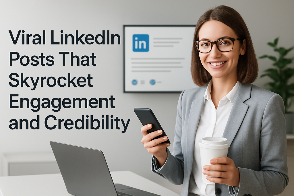 Viral LinkedIn Posts That Skyrocket Engagement and Credibility viral LinkedIn posts