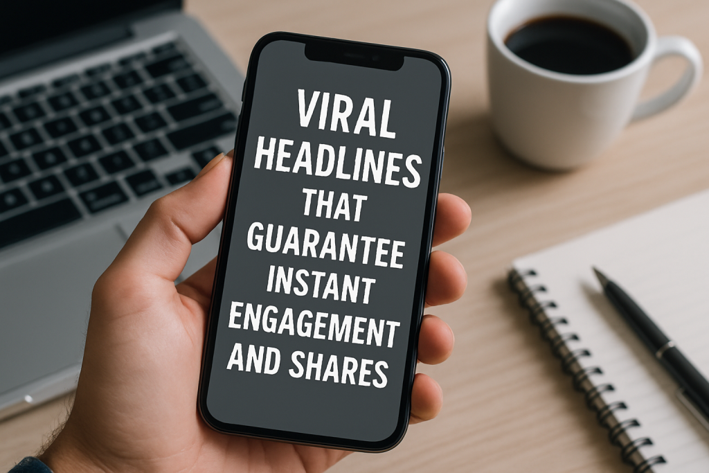 Viral Headlines That Guarantee Instant Engagement and Shares viral headlines