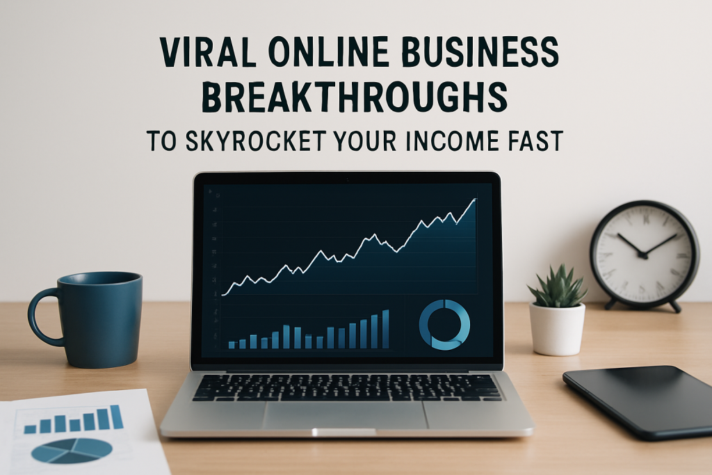 Viral Online Business Breakthroughs to Skyrocket Your Income Fast viral online business