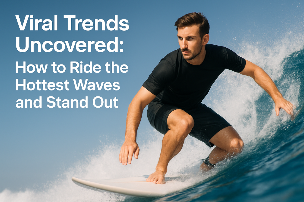 Viral Trends Uncovered: How to Ride the Hottest Waves and Stand Out viral trends