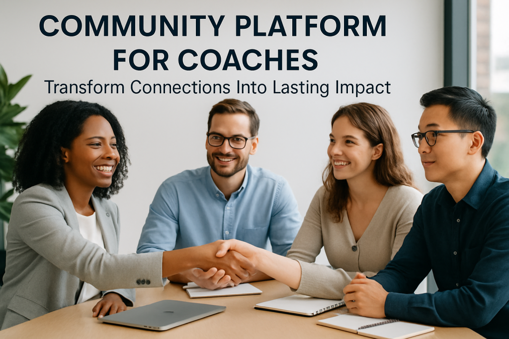 Community Platform for Coaches: Transform Connections Into Lasting Impact community platform for coaches