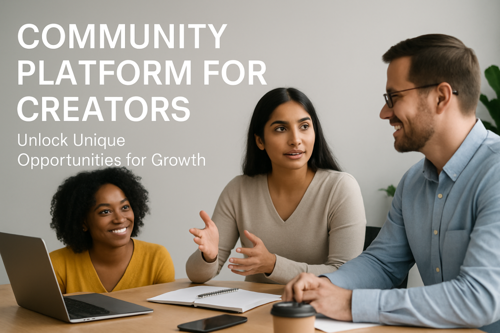 community platform for creators