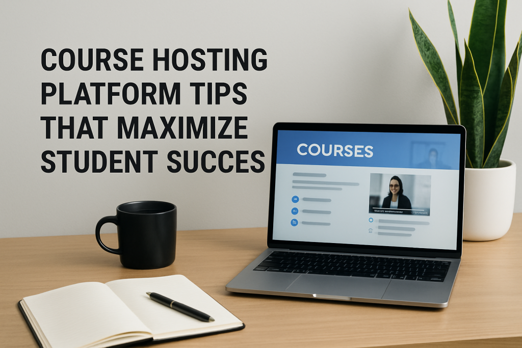 Course Hosting Platform Tips That Maximize Student Success course hosting platform