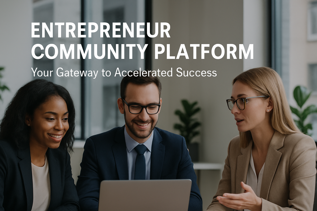 Entrepreneur Community Platform: Your Gateway to Accelerated Success entrepreneur community platform