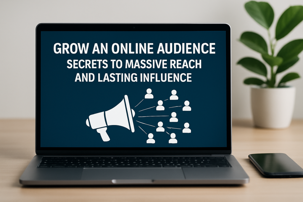 Grow An Online Audience: Secrets To Massive Reach And Lasting Influence grow an online audience