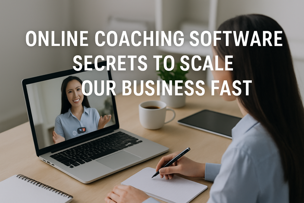 Online Coaching Software Secrets to Scale Your Business Fast online coaching software