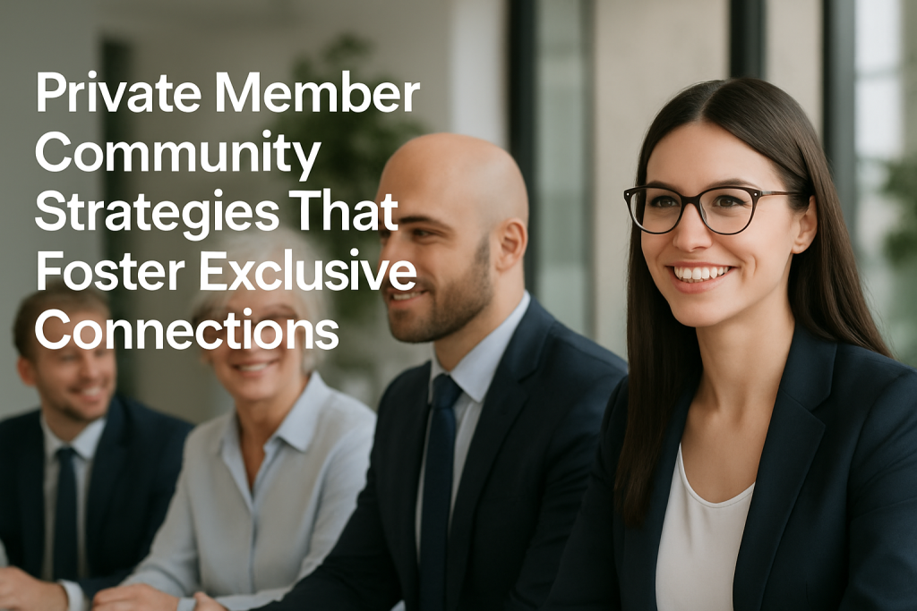 private member community