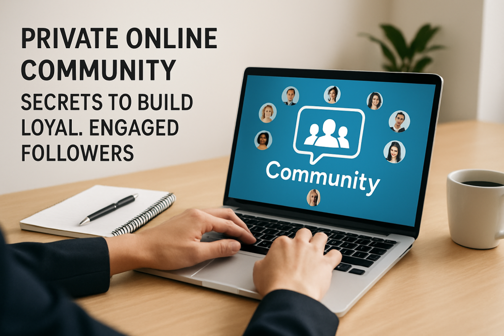 private online community