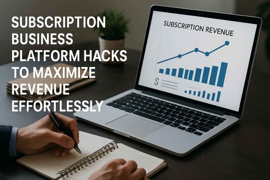 Subscription Business Platform Hacks to Maximize Revenue Effortlessly subscription business platform