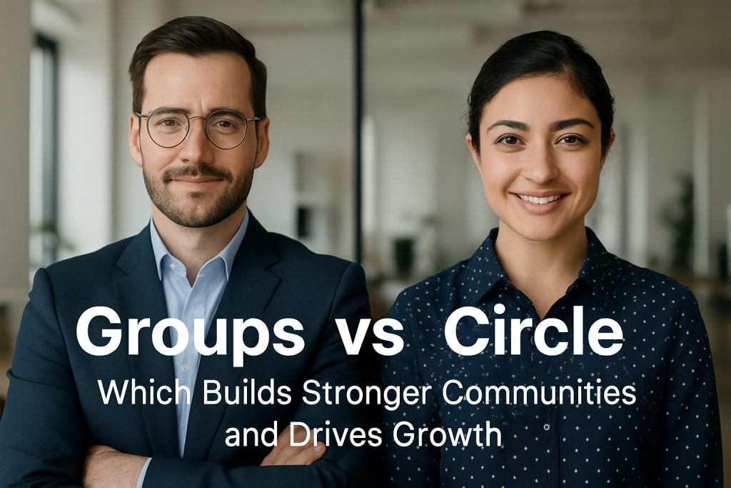 AT Groups vs Circle: Which Builds Stronger Communities and Drives Growth AT Groups vs Circle