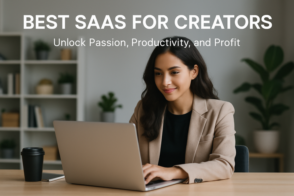 best SaaS for creators