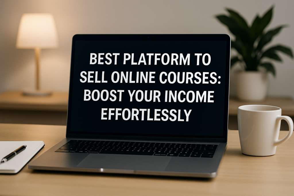 Best Platform to Sell Online Courses: Boost Your Income Effortlessly best platform to sell online courses