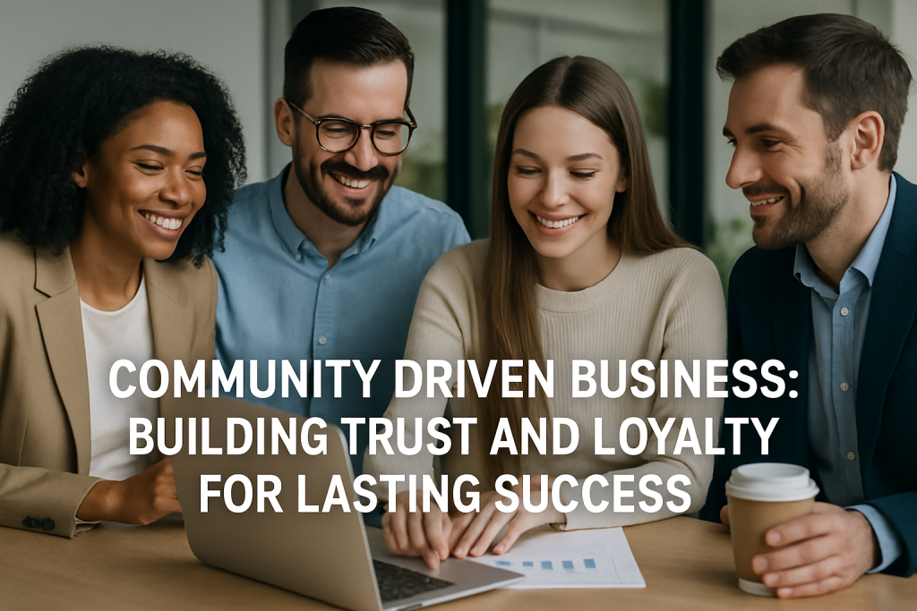 Community Driven Business: Building Trust and Loyalty for Lasting Success community driven business