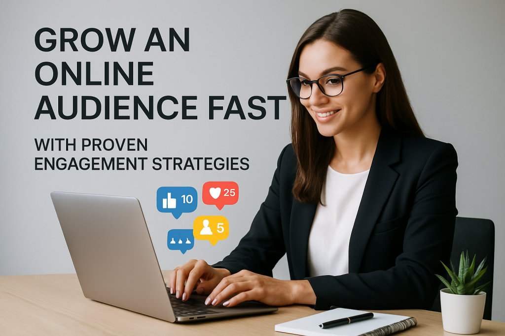 grow an online audience