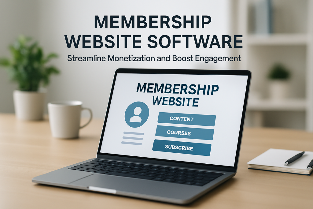 Membership Website Software: Streamline Monetization and Boost Engagement membership website software