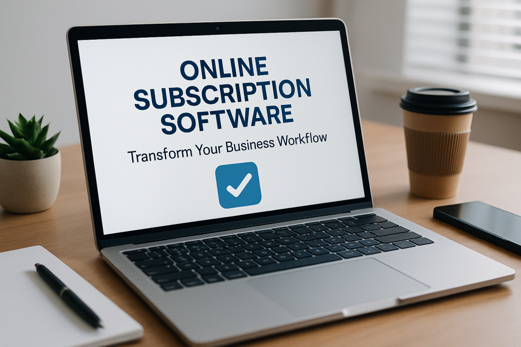 Online Subscription Software: Transform Your Business Workflow online subscription software